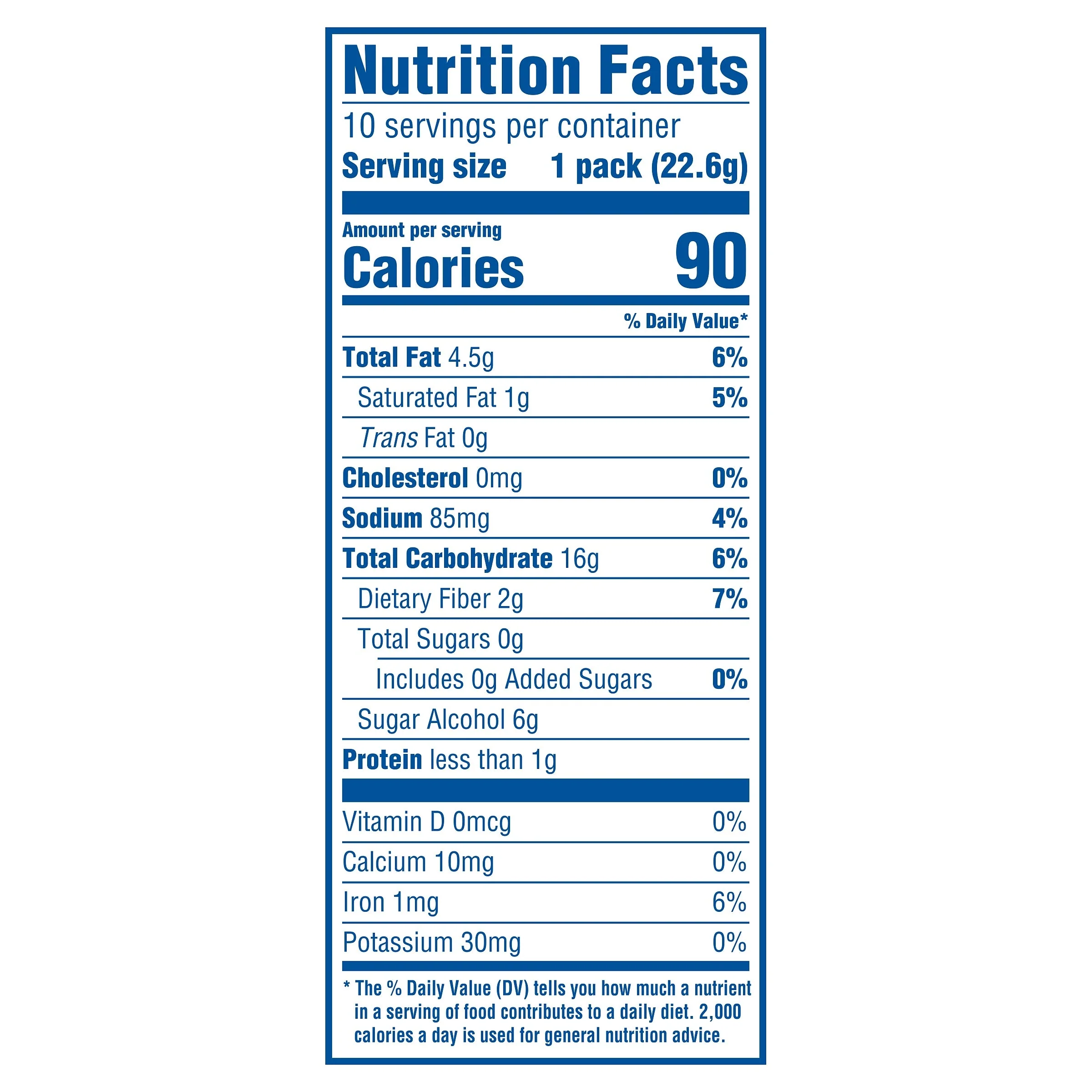 Zero Sugar Chocolate Sandwich Cookies, Snack Packs - Image 5